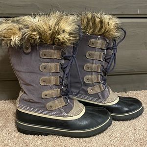 SOREL Women’s Joan of Arctic Boots - Gray, Size 11